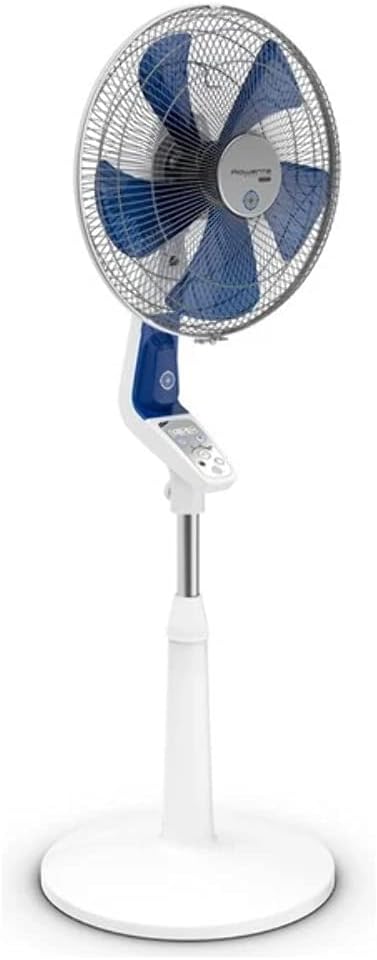 Rowenta Mosquito Silence VU6410FD Stand Fan with Silence 4 Speed Remote Control