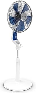 Rowenta VU6410FD Mosquito Silence Pedestal Fan with Remote Control 4 Speeds Mosquito Protection