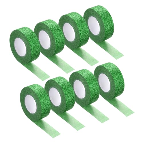 Ruban Washi pailleté vert : l'adhésif décoratif repositionnable sans abîmer le papier