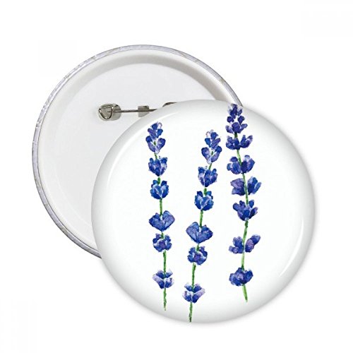 Badge bouton lavande fleur bleue pour raviver un vêtement terne lot de 5 pièces M