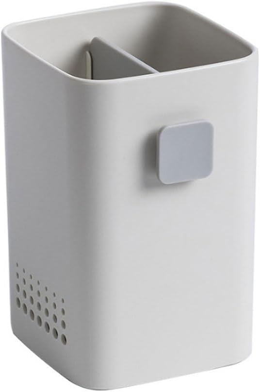 Wall-mounted Chopsticks Cage Rack Drain Anti- Basket Home Kitchen Tableware Spoon Storage Box(Black)