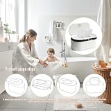 Podgrzewacz do chusteczek nawilżanych LOMUG, 3 ustawienia temperatury, szybko nagrzewający się podgrzewacz do chusteczek nawilżanych, podgrzewacz USB