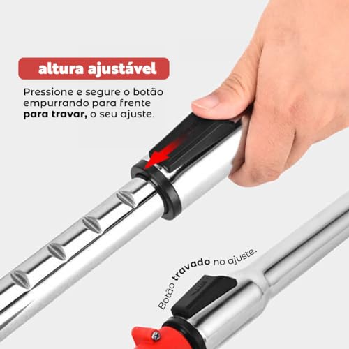 Roçadeira Aparador Grama 2 Baterias 36v Recarregável - Premium