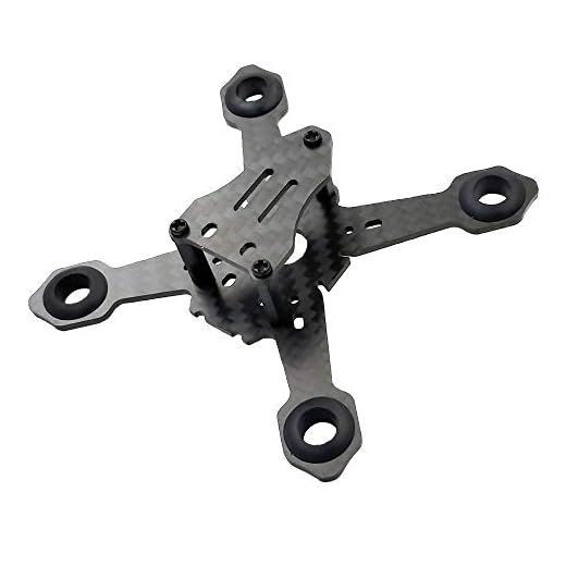 FPV Drone Frame 90mm Mini Racing Quadcopter Support 8520 Coreless Brushes Motor DIY Micro Carbon Fiber Frame Kit by PHISITAL