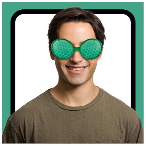 Image of FancyPants FunTime Bee Fly Sunglasses, Bumble Bee Accessory for Kids and Adults, Fun Oversized Bug-Inspired Glasses