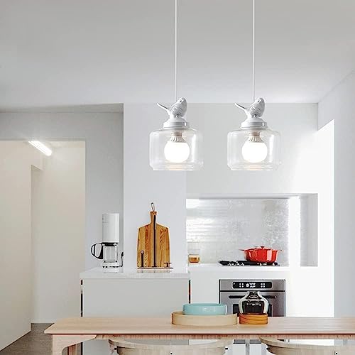 Lámpara de cocina larga para iluminar islas oscuras con estilo nórdico 2