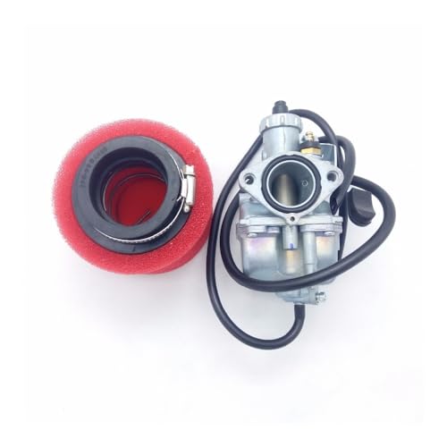 Carburateur VM22 haute performance et filtre 7" pour optimisation moteur dirt bike 125cc