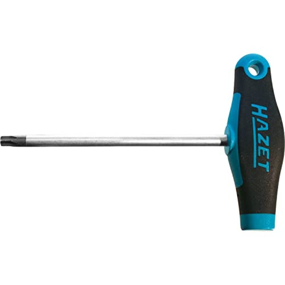 Hazet Chrome-Plated 828-T45 Torx Profile T 45 Screwdriver With Burnished Tips