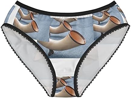 Three Alphorns Panties, Three Alphorns Underwear, Briefs, Cotton Briefs, Funny Underwear, Panties For Women