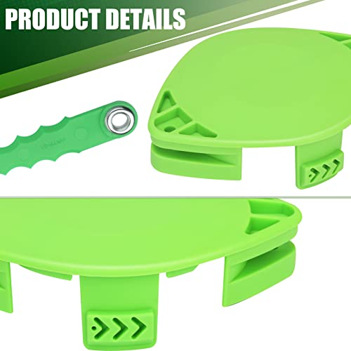 Eyoloty AC41RL3 Blades Head & 27Ft 0.065\" Replacement Line Spool Compatible with Homelite UT41120 UT41112 UT41121 UT41113 UT41122 UT41112B Electric String Trimmer WeedEater,with Trimmer Part (24-Pack) - Thumbnail 7
