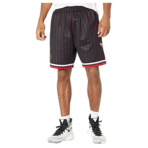 Mitchell & Ness NBA Alternate Swingman Shorts Bulls 96-97 Black LG