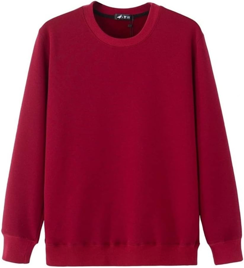 Ruereuu Men's Thermal Underwear Fleece Underwear Shirt Size