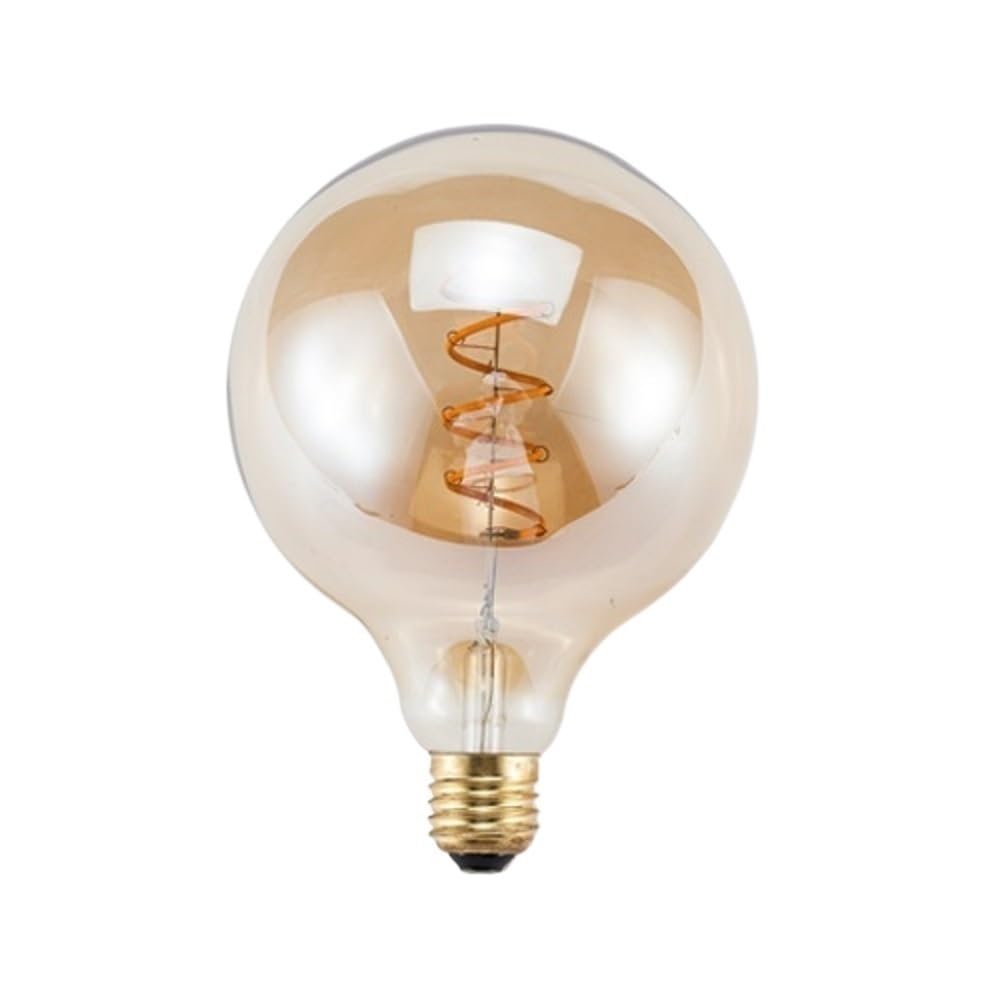 2pcs AC110 / 220V E27 Ampoule LED étoile/Coeur/Spirale Doux LED Lampe à Filament Lampe LED for Maison/Salon/décoration de la Chambre à Coucher (Couleur : G125-Spiral)