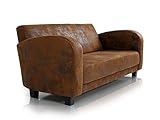 moebel eins ANTO Sofa 3 Sitzer Gobi braun