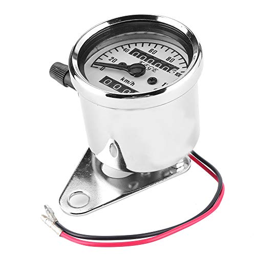Odómetro de moto vintage de 67 mm para rutas nocturnas seguras