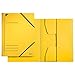 Produktbild Leitz 3981 Eckspannermappe mit 3 vollflächig verklebten Klappen, A4, Füllhöhe 350 Blatt, Colorspankarton, vier Farben zur Auswahl (5, gelb)