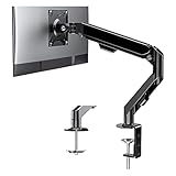 Mantenga sus cables de alimentación y de AV ordenados gracias a las cubiertas organizadoras de cables insertadas en el monitor arm, y despeje un espacio muy valioso en el escritorio.