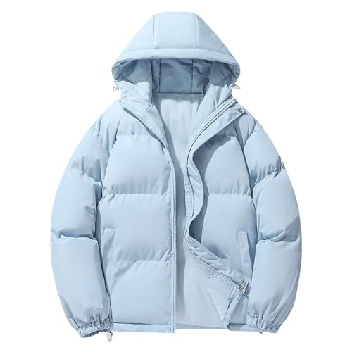 Doudoune parka homme avec capuche chaude et protectrice
