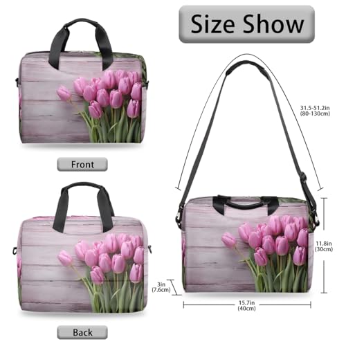 Maletín para laptop 15.6-16" Violeta resistente al agua miniatura 6