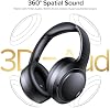 Audífonos Inalámbricos Bluetooth 6.0 con Cancelación Activa de Ruido Híbrida, 120 Horas de Reproducción, 6 Micrófonos ENC, Over Ear, Audio de Alta Resolución, Almohadillas de Espuma Viscoelástica, Modo Transparencia, para Viajes y Oficina 6