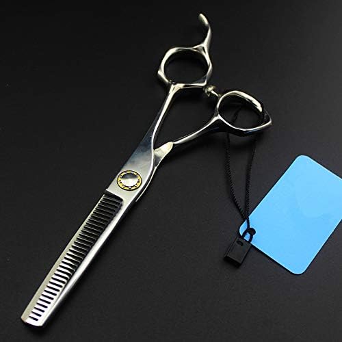 Hair Cutting Scissors, 6 Inch Professional Japan 440C Steel Bearing Cut Cutting Barber Haircut Thinning Shears Hairdressing Scissors Set