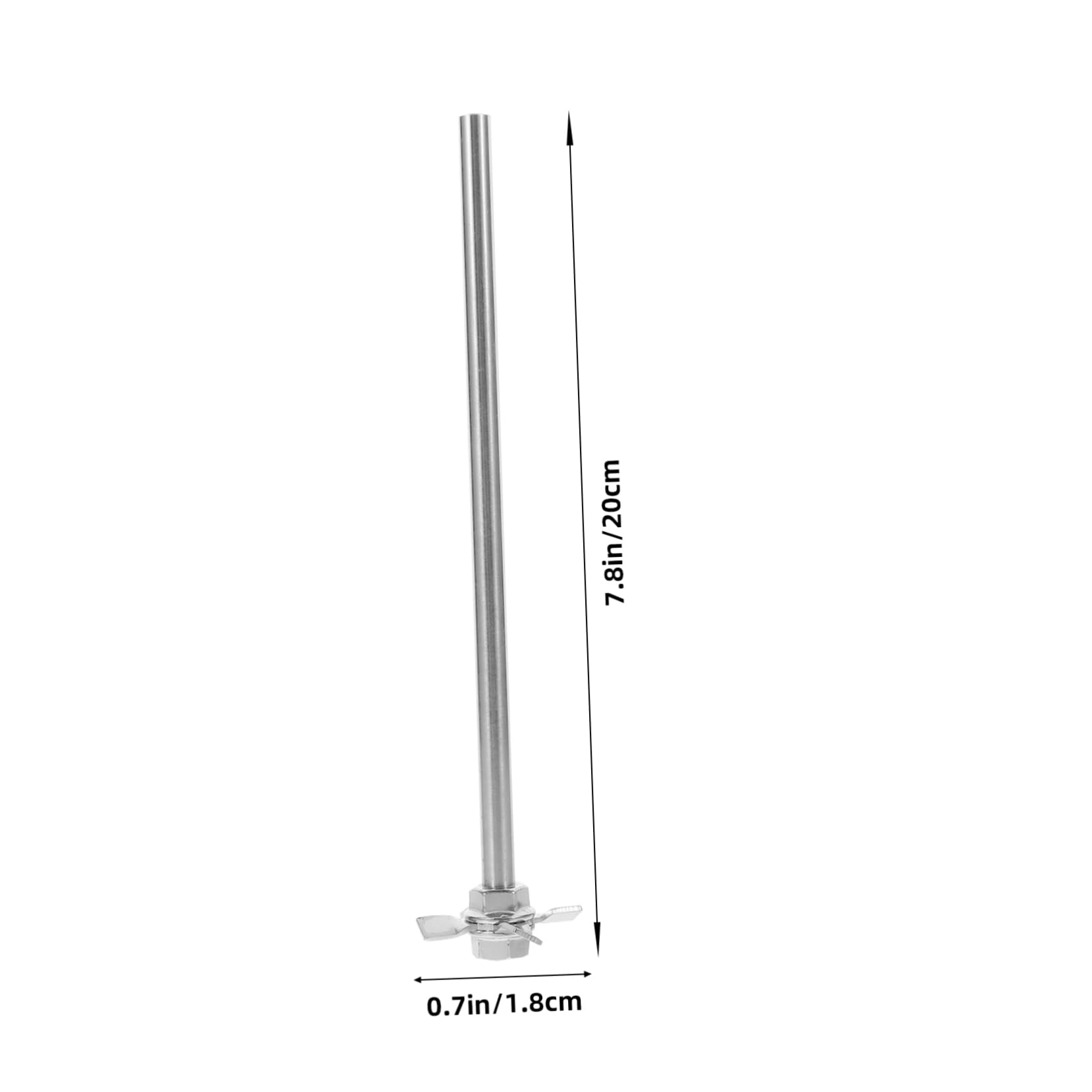 ULTECHNOVO 5ensembles Set De Bâtons De Stirrer Inoxydable Pour Laboratoire Outil De Mélange Pour Réactifs Chimiques Pour Expériences Scientifiques