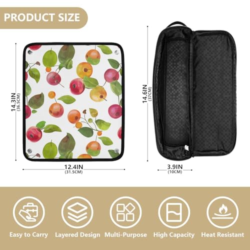 Bolsa de viaje con tapete resistente para planchas de pelo miniatura 4