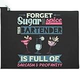 fußmatte innen Vergiss Sugar and Spice Bartender Meme Fußmatte für drinnen und draußen