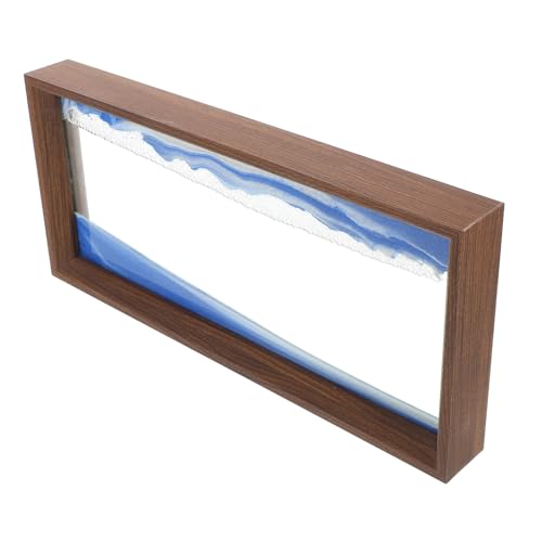 Décoration étagère avec le jouet de bureau sable mouvant Abaodam zen