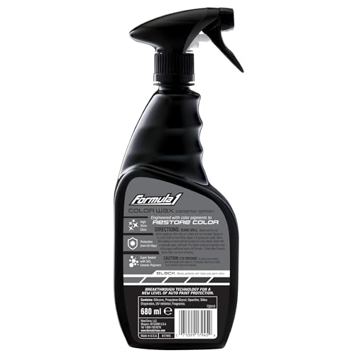 Image of Formula 1 Ceramic Color Spray Wax for Black Cars, 680ml