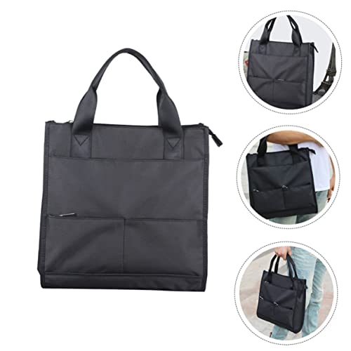1pc Men's Business Handbag Versatile Crossbody Storage Bag Large Capacity for Travel Work and School Stylish Design Multiple Compartments3
