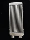 BIVEPEFB 31'X13'X3' Same One Side Universal Aluminum Universal Intercooler 3' Inlet/Outlet