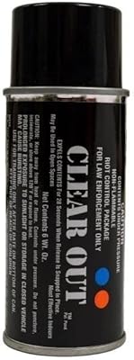 Aerko Clear Out Grenade (6 oz.) OC/CS Gas Tear Gas