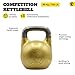 Kettlebell Kings Competition Kettlebells Weight (35mm handle) 48 KG | Hand weights Workout Gym Equipment & Strength training sets for Women & Men | Weights set for Home Gym (8-48KG)