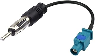 FAKRA to JASO 変換プラグ ラジオアンテナ変換ケーブル 新欧州車→日本車ラジオアンテナ 変換アダプタ (15cm) 1本入