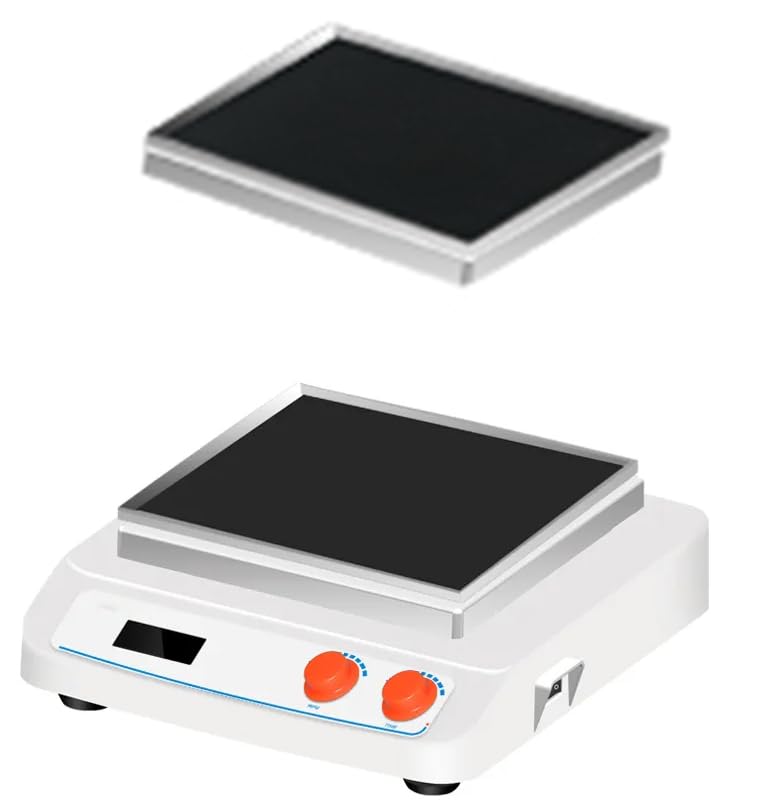 Orbital Shaker Mixer Lab Linear Shaker Reciprocating Shaker Decolourisation Dyeing Shaking Equipment with Universal Tray Shaking Mode Reciprocate DC Brushless Motor Speed Range 60 to 400rpm