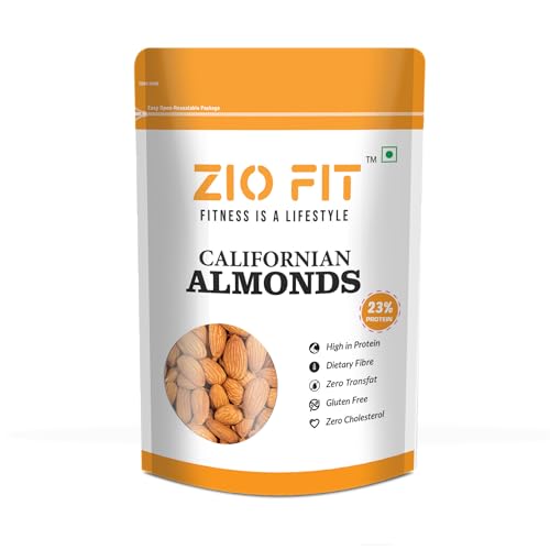 Ziofit Californian Almonds, 200g (Buy 1 Get 1 Free)