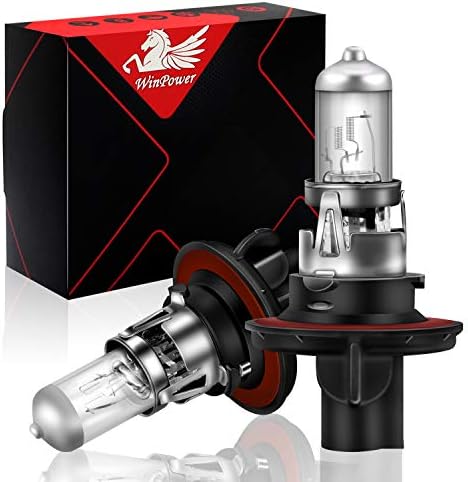 WinPower HS1 PX43t 35/35W Headlight Halogen Bulbs Hi/Lo 3000K Yellow Super Bright 12V Car Motorcycle, 2 Pieces