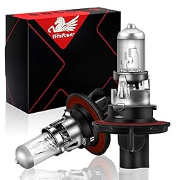 WinPower H13 9008 Halogen Headlight Bulb Bright Warm White 55W/60W, 2 Pack