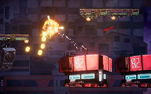 Black Future '88 shooter synth-punk y plataformas 2D retrofuturista 6