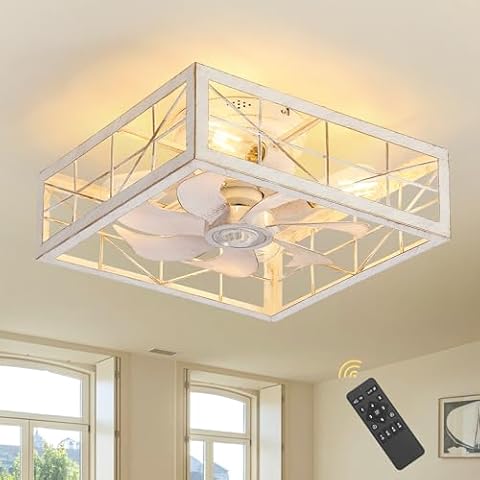 Breezary 15.8" Caged Ceiling Fan Cover