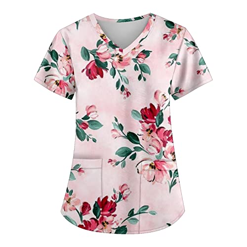 Trachtenbluse Kasacks Y2K Tops Lange Weiße Bluse Rosa Bluse Trachtenbluse...