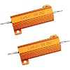2PCS 50W 25 Ohm Resistor Aluminum with Ring Doorbell