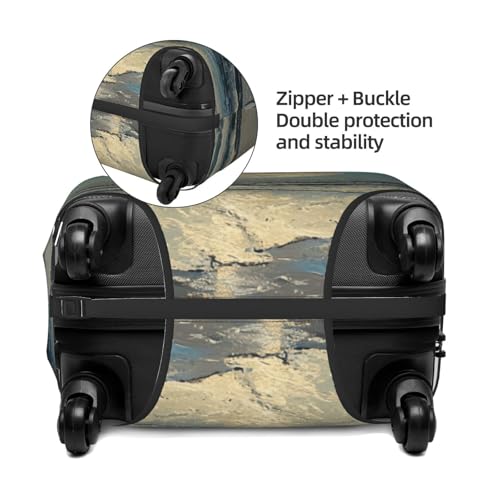 Housse de protection valise extensible lavable Noir taille L