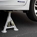 ESCO 10498 Jack Stand, 3 Ton Capacity, Silver, 21.5" - Image 6