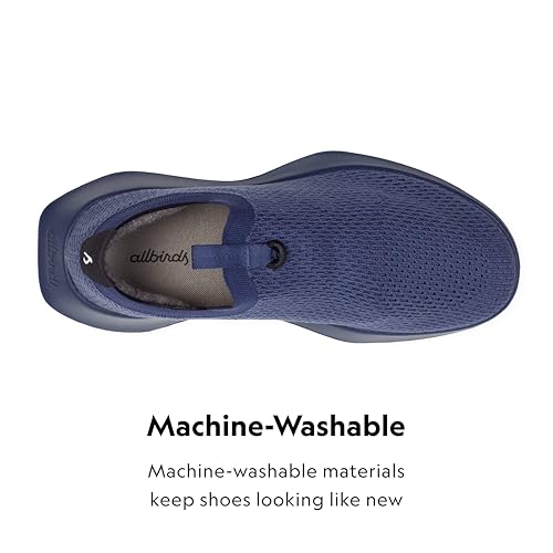 Allbirds Women's Tree Dasher Relay, Laceless Everyday Active Sneakers - Hazy Indigo (Blizzard Sole) - 9.5 Medium by Allbirds - Used condition - Image 6