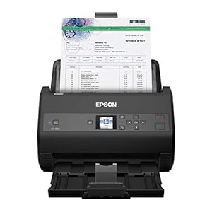 Epson Workforce ES-865 High Speed Color Duplex Document Scanner with Twain Driver
