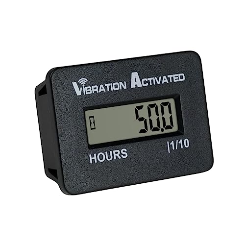 Runleader RL-HM071A Digital Accelerate Vibration Hour Meter,Waterproof Design.