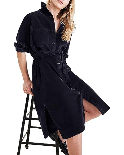 Dockers Women's Relaxed Fit Long Sleeve Dress4