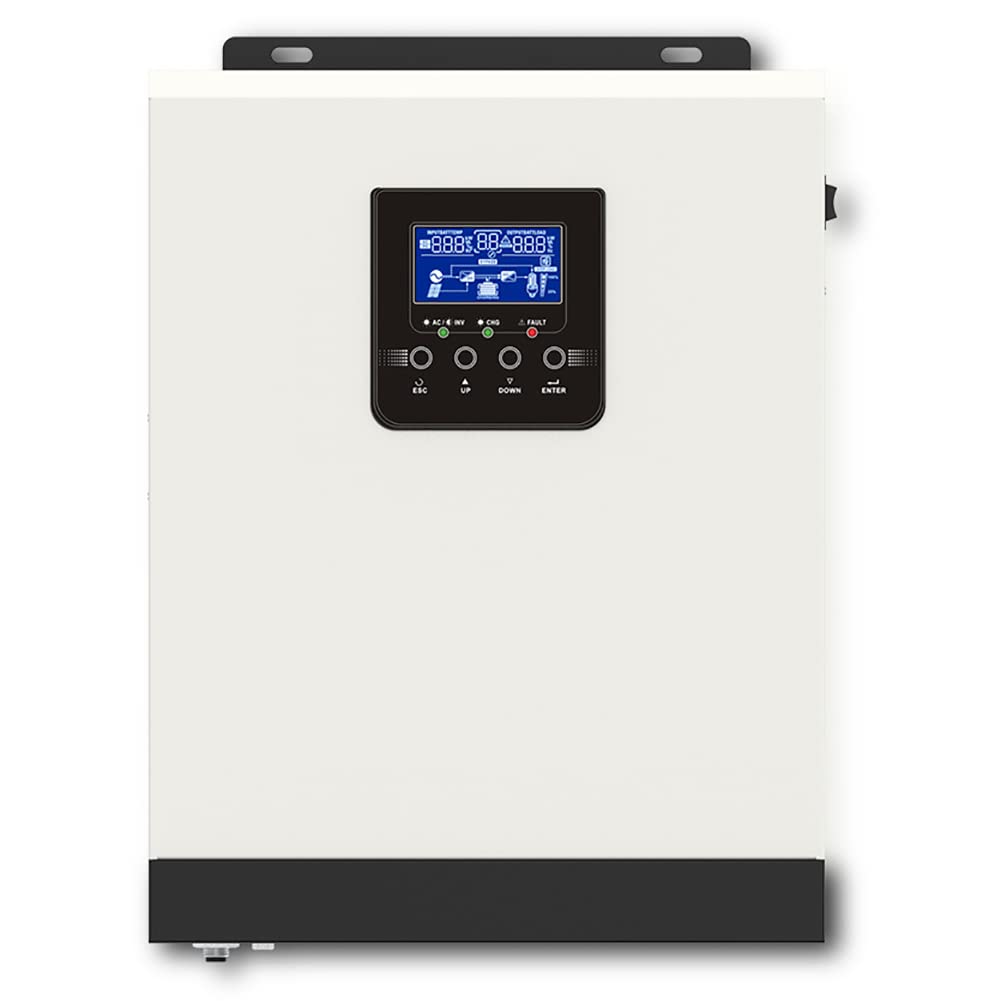 Onduleur hybride solaire 2400W idéal pour l'autonomie électrique d'un site isolé ou d'un van aménagé